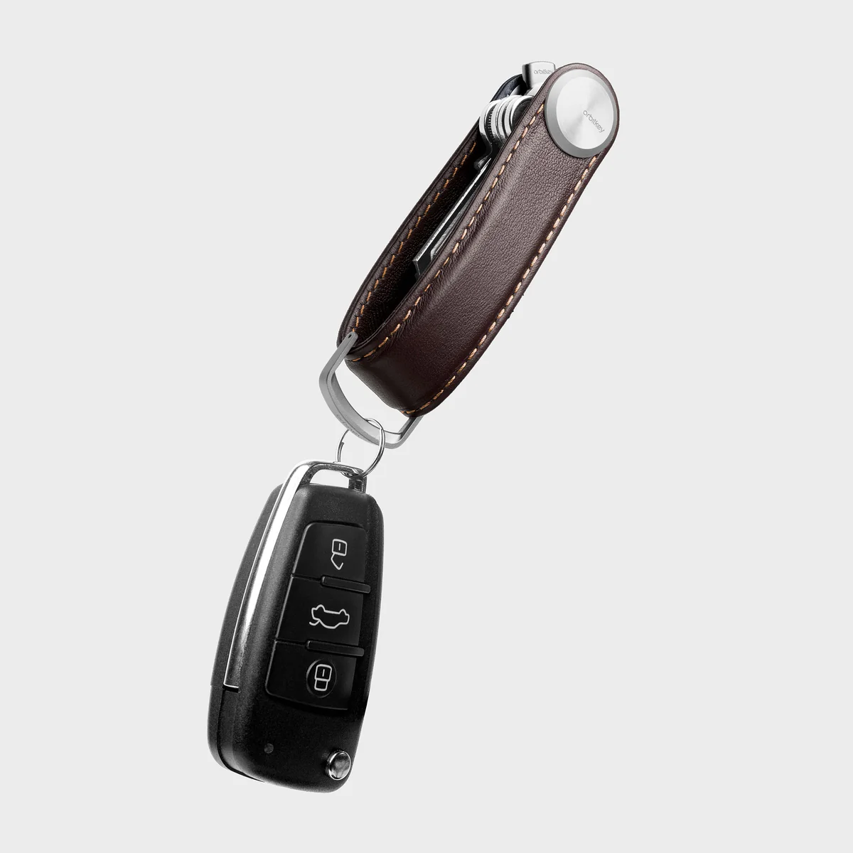 ORBITKEY - KEY ORGANIZER | PRO LEATHER | MAHOGANY