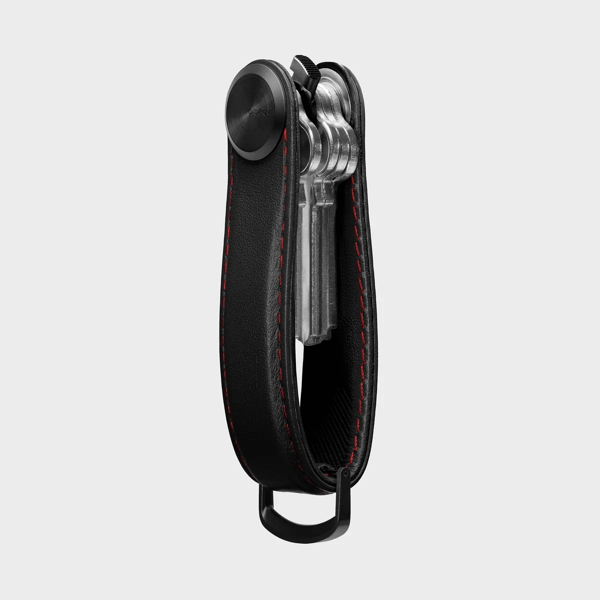 ORBITKEY - KEY ORGANIZER | PRO LEATHER | OBSIDIAN