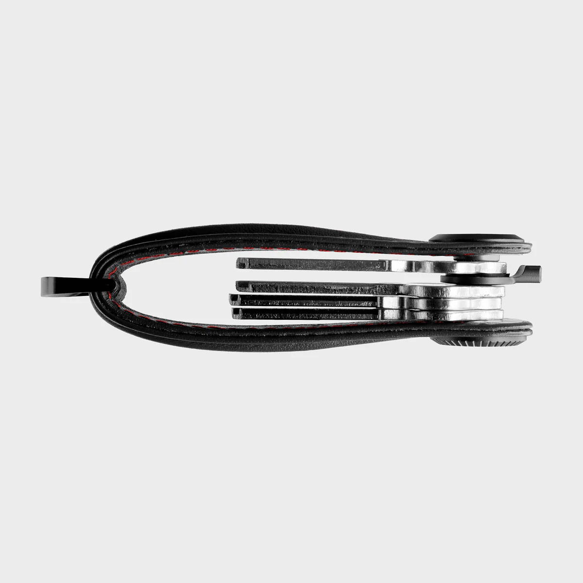 ORBITKEY - KEY ORGANIZER | PRO LEATHER | OBSIDIAN