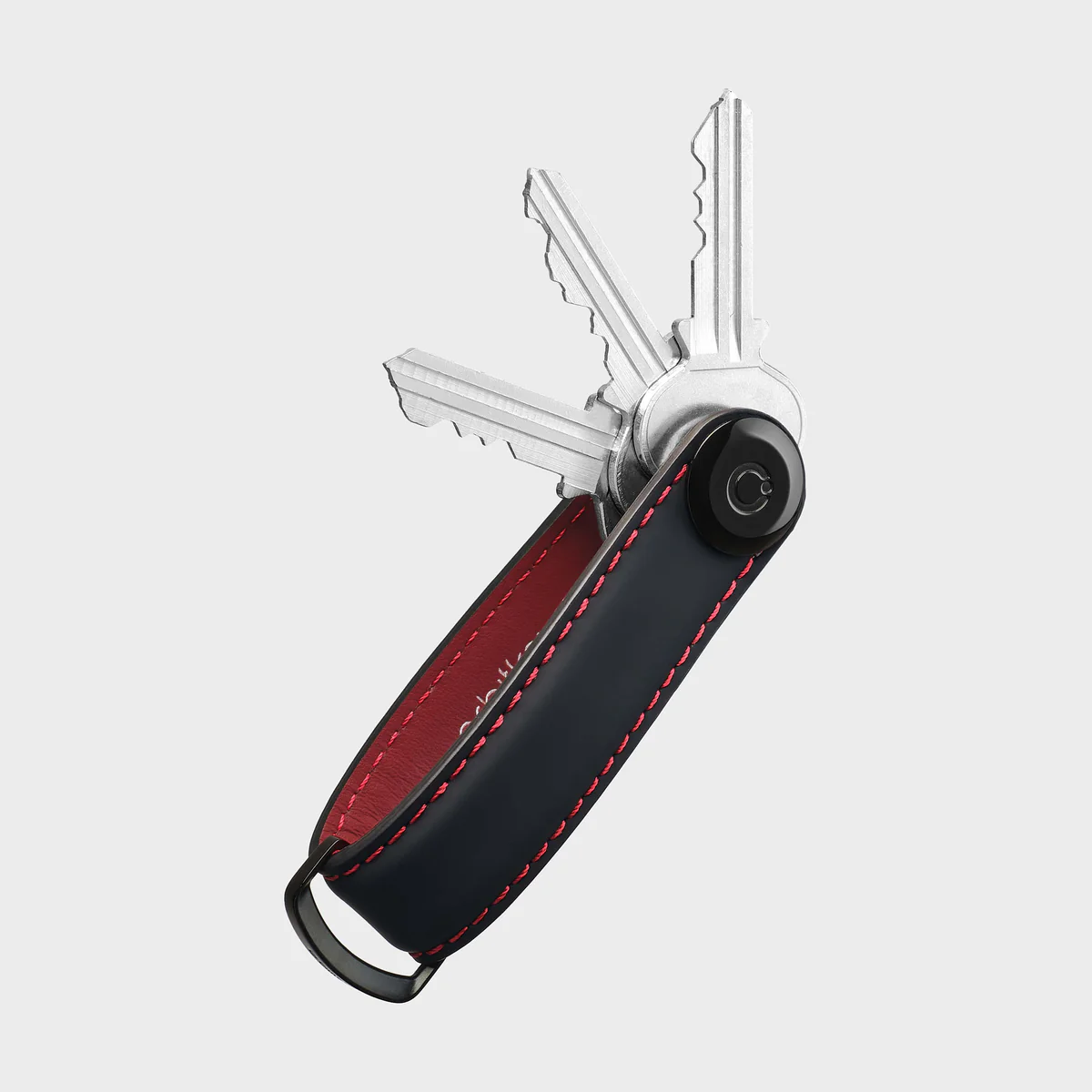 ORBITKEY - KEY ORGANIZER | MATTE LEATHER | EMBER