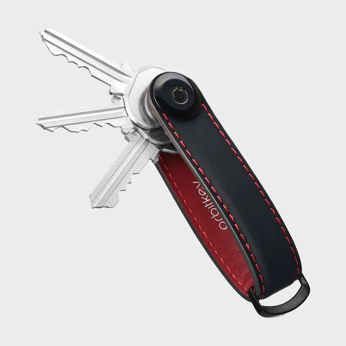 ORBITKEY - KEY ORGANIZER | MATTE LEATHER | EMBER