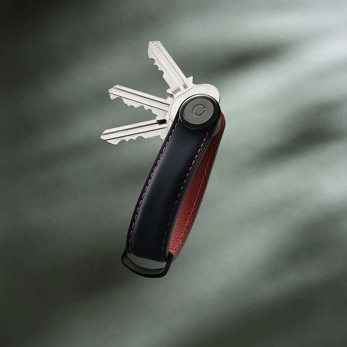 ORBITKEY - KEY ORGANIZER | MATTE LEATHER | EMBER