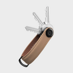 ORBITKEY - KEY ORGANIZER | MATTE LEATHER | MOCHA
