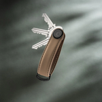 ORBITKEY - KEY ORGANIZER | MATTE LEATHER | MOCHA