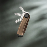 ORBITKEY - KEY ORGANIZER | MATTE LEATHER | MOCHA