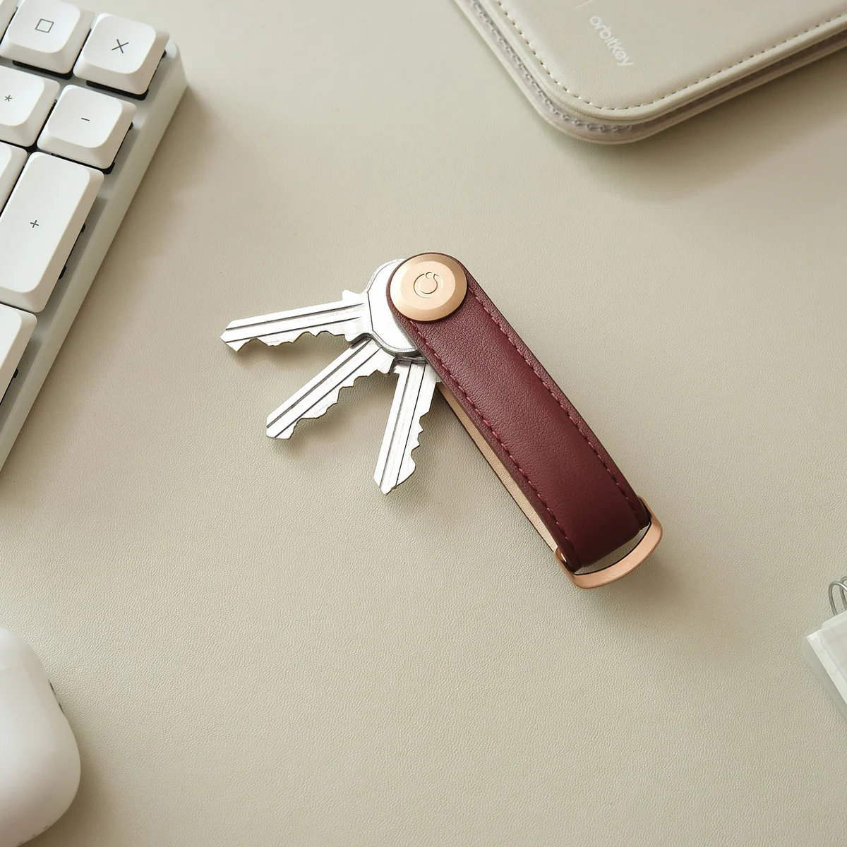 ORBITKEY - KEY ORGANIZER | LEATHER | WINE