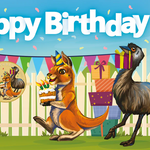 THE PERTH MINT - HAPPY BIRTHDAY 2026 STAMP AND COIN COVER