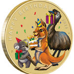 THE PERTH MINT - HAPPY BIRTHDAY 2026 STAMP AND COIN COVER