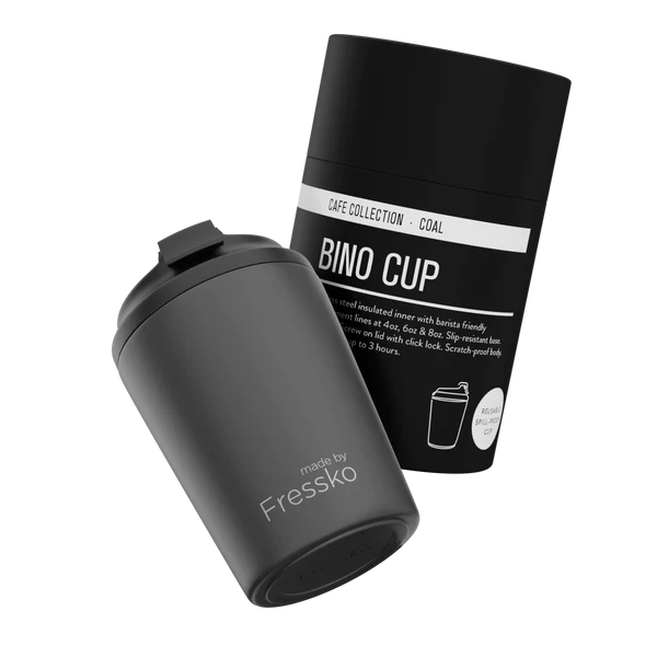 MADE BY FRESSKO - BINO CUP | 8OZ | COAL