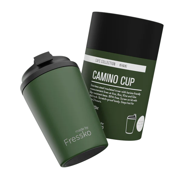 MADE BY FRESSKO - CAMINO CUP | 12OZ | KHAKI