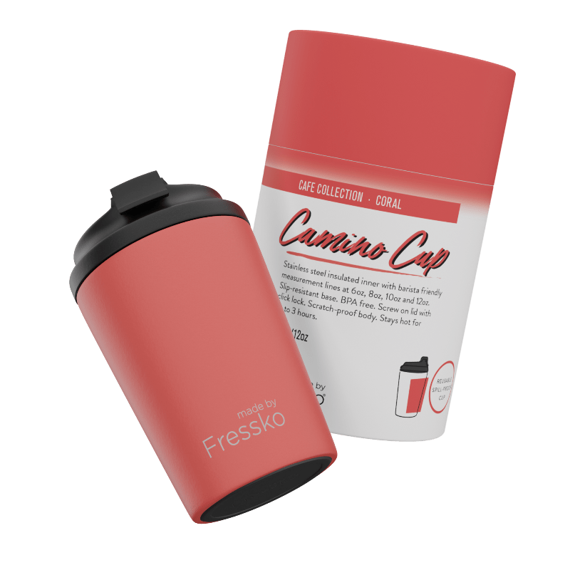 MADE BY FRESSKO - CAMINO CUP |12OZ | CORAL