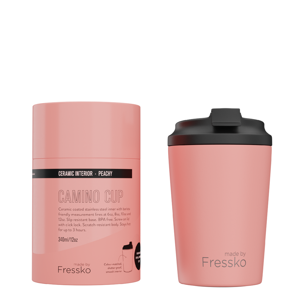 MADE BY FRESSKO - CAMINO CUP | CERAMIC | 12OZ | PEACHY