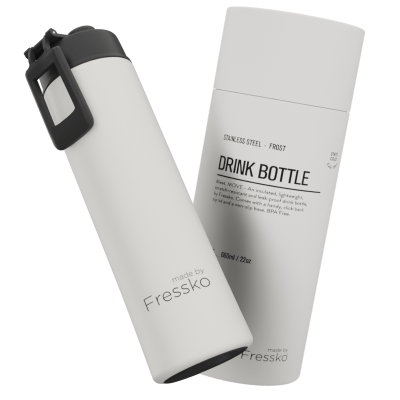 MADE BY FRESSKO - MOVE 660ML DRINK BOTTLE | FROST