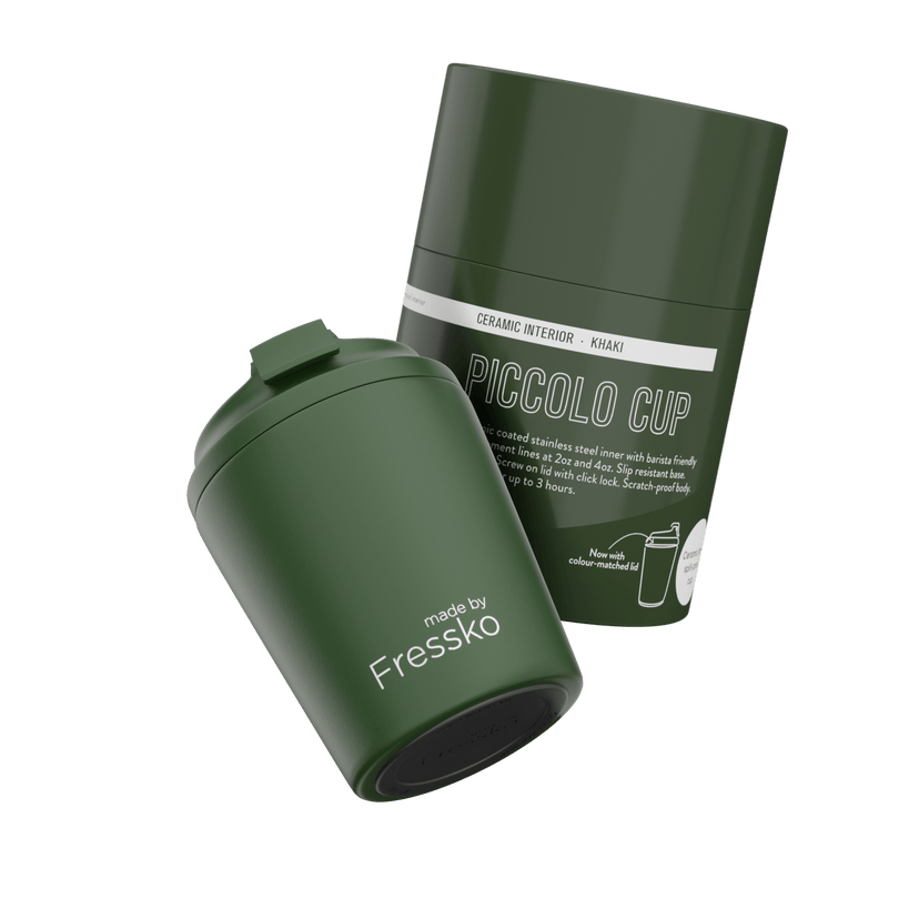MADE BY FRESSKO - PICCOLO CUP | CERAMIC | 4OZ | KHAKI