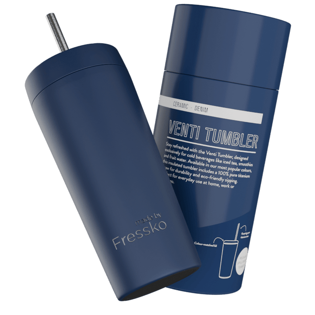 MADE BY FRESSKO - VENTI TUMBLER | CERAMIC | DENIM