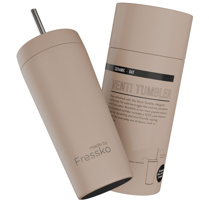 MADE BY FRESSKO - VENTI TUMBLER | CERAMIC | OAT