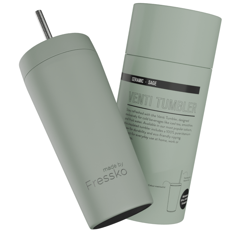 MADE BY FRESSKO - VENTI TUMBLER | CERAMIC | SAGE