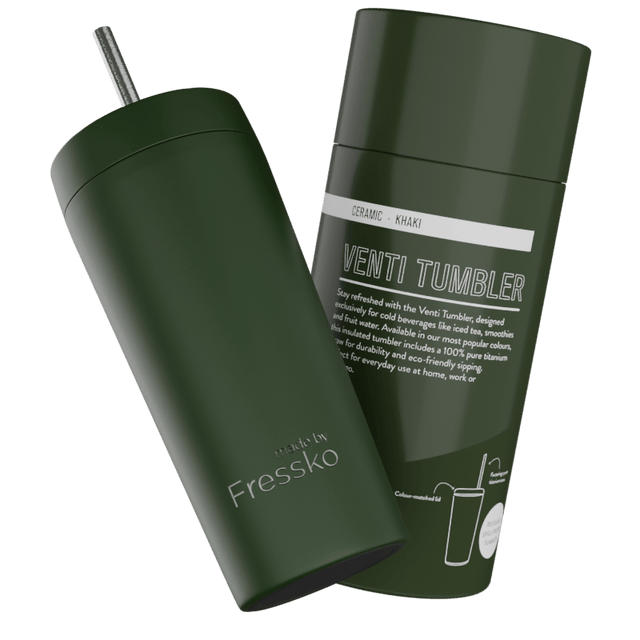 MADE BY FRESSKO - VENTI TUMBLER | CERAMIC | KHAKI