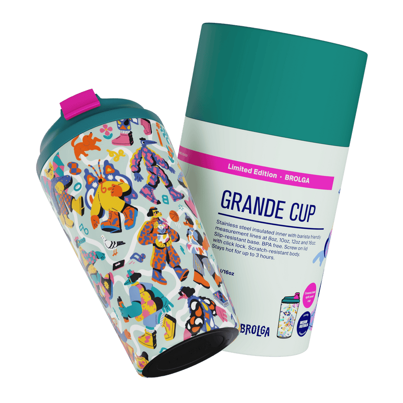 MADE BY FRESSKO - GRANDE | LIMITED EDITION CERAMIC | 16OZ | BROLGA