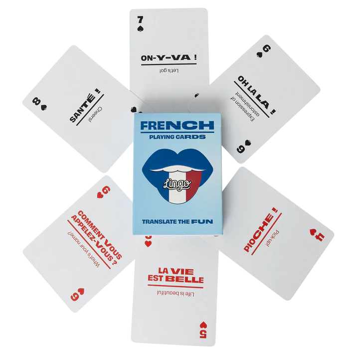 LINGO - PLAYING CARDS | FRENCH WAYFARER TIN