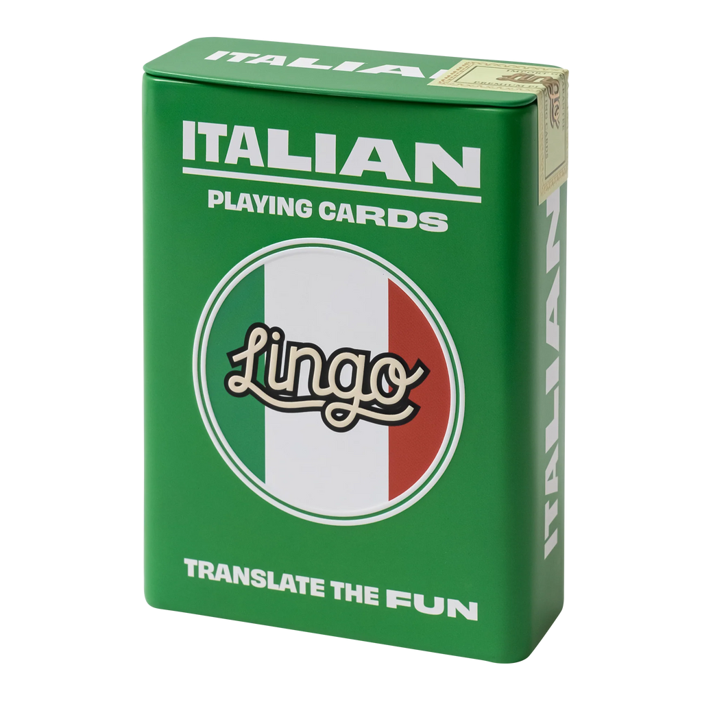 LINGO - PLAYING CARDS | ITALIAN WAYFARER TIN