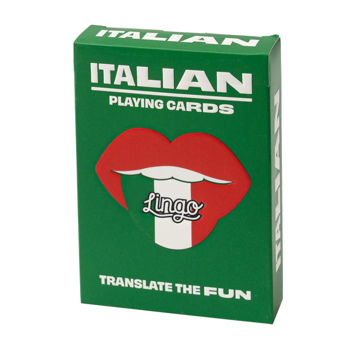 LINGO - PLAYING CARDS | ITALIAN WAYFARER TIN