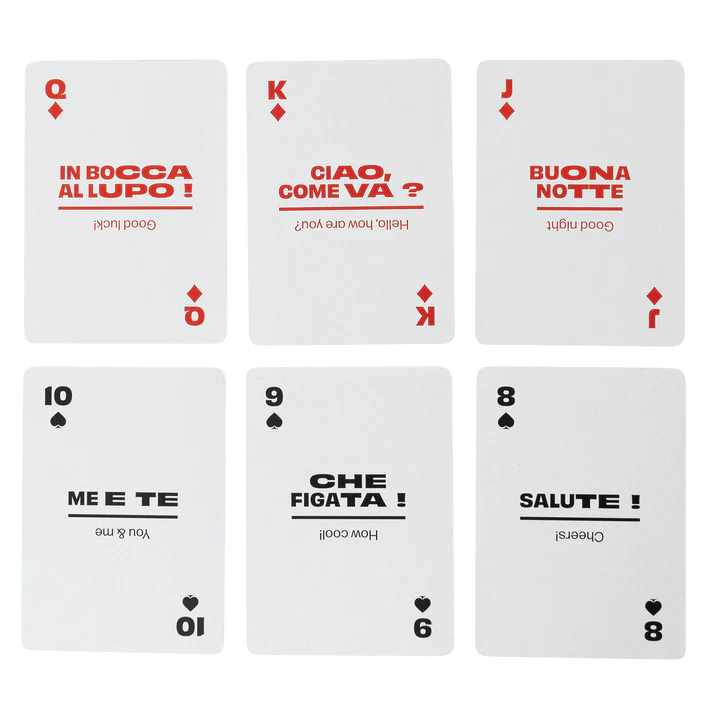 LINGO - PLAYING CARDS | ITALIAN WAYFARER TIN