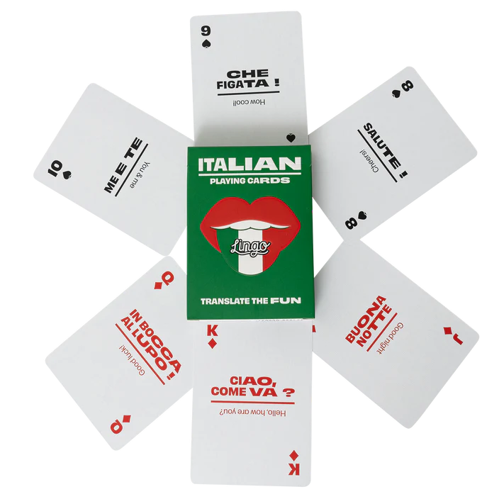 LINGO - PLAYING CARDS | ITALIAN WAYFARER TIN