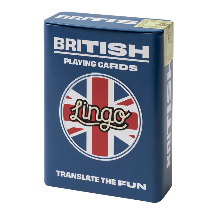 LINGO- PLAYING CARDS | BRITISH WAYFARER TIN