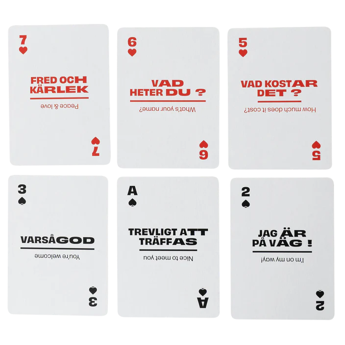 LINGO - PLAYING CARDS | SWEDISH WAYFARER TIN