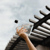 MEMOBOTTLE - A6 CLEAR REUSABLE WATER BOTTLE