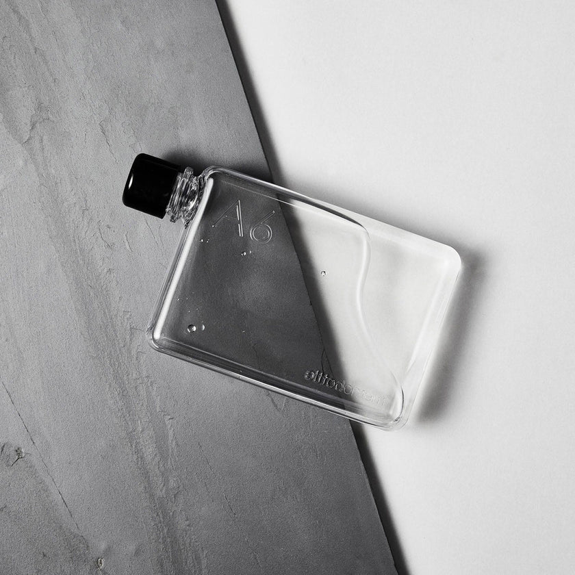 MEMOBOTTLE - A6 DRINK BOTTLE - TRANSPARENT
