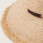 WILL + BEAR | STEVIE SAND | RAFFIA STRAW BUCKET | MEDIUM