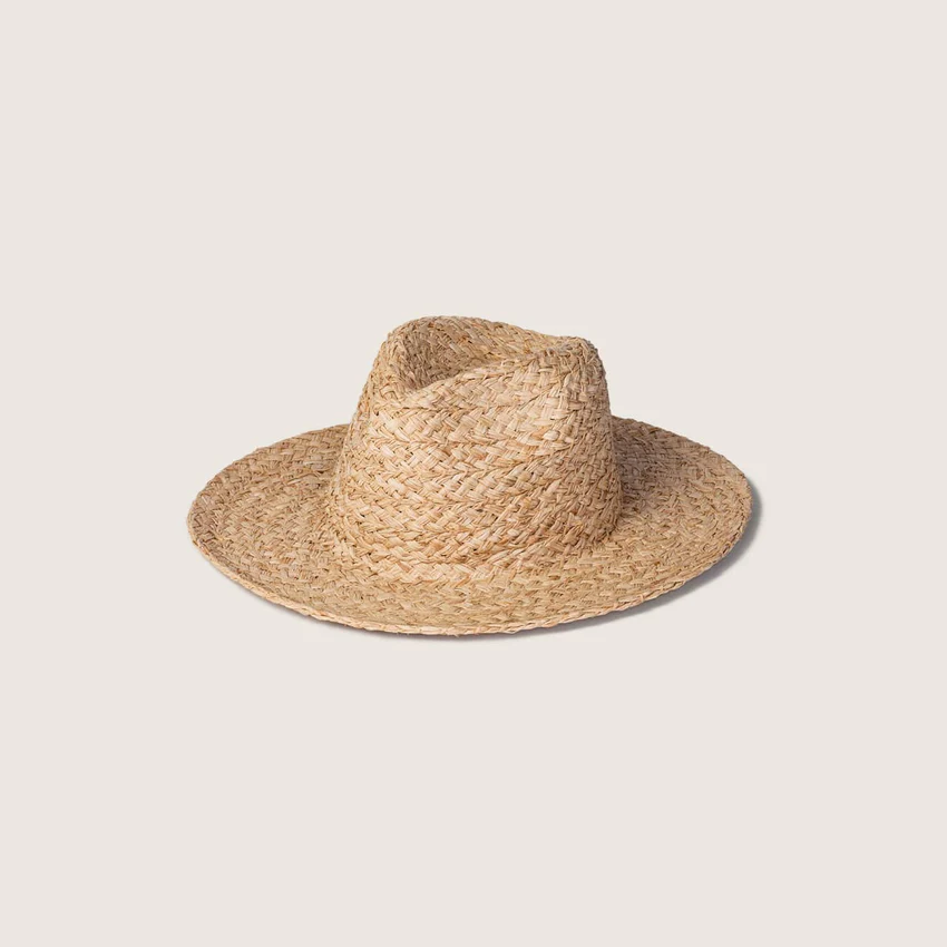 WILL + BEAR - RIVER SAND | MEN’S & WOMEN’S STRAW HAT [SIZE:L]