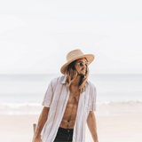 WILL + BEAR - RIVER SAND | MEN’S & WOMEN’S STRAW HAT [SIZE:L]