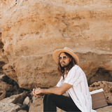 WILL + BEAR - RIVER SAND | MEN’S & WOMEN’S STRAW HAT [SIZE:L]