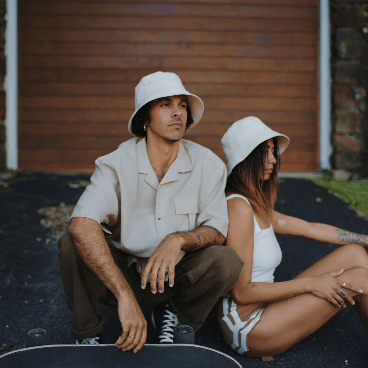 WILL + BEAR - BILLIE BONE | REMOVABLE STRING BUCKET HAT | MEDIUM