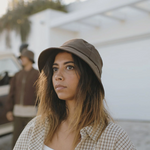 WILL + BEAR - BILLIE BROWN | REMOVABLE STRING BUCKET HAT | SMALL