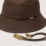 WILL + BEAR - BILLIE BROWN | REMOVABLE STRING BUCKET HAT | MEDIUM