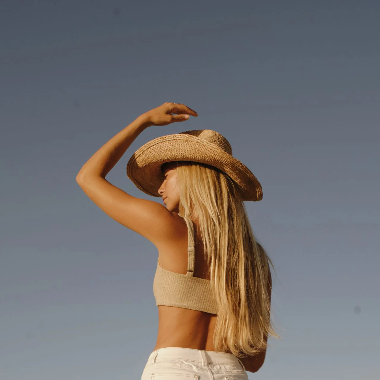 WILL + BEAR - DUKE STRAW [SIZE:XL]