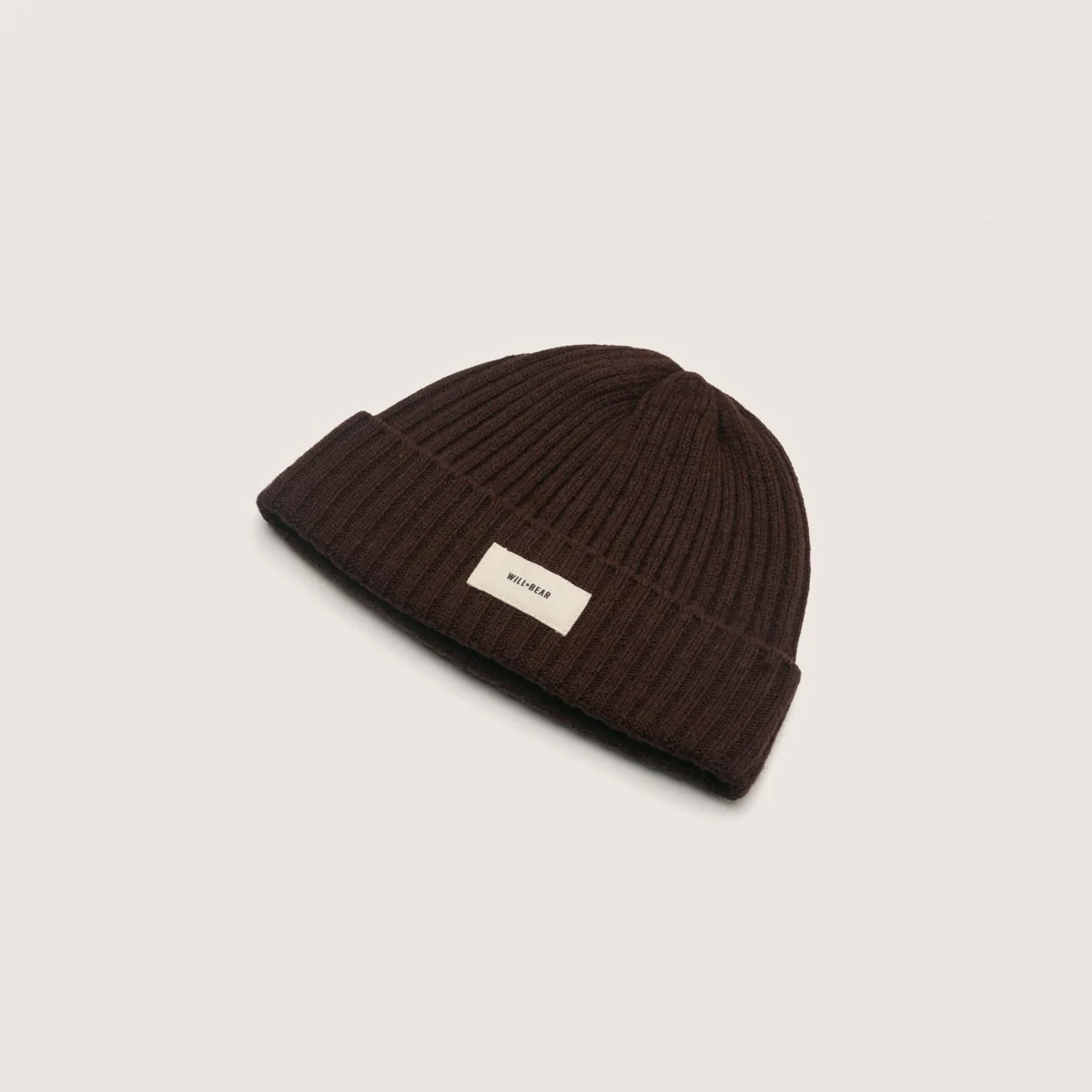 WILL + BEAR - LEVI DARK BROWN |  WOOL BEANIE