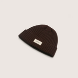 WILL + BEAR - LEVI DARK BROWN |  WOOL BEANIE