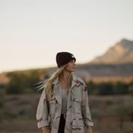 WILL + BEAR - LEVI DARK BROWN |  WOOL BEANIE