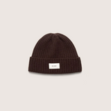 WILL + BEAR - LEVI DARK BROWN |  WOOL BEANIE