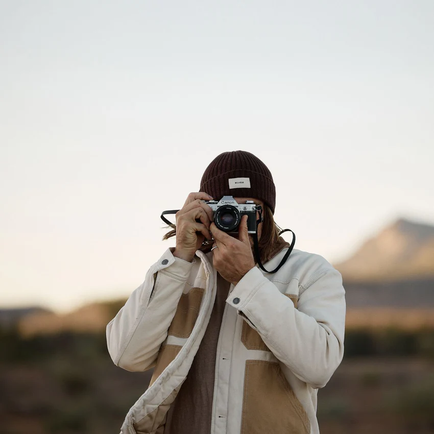 WILL + BEAR - LEVI DARK BROWN |  WOOL BEANIE