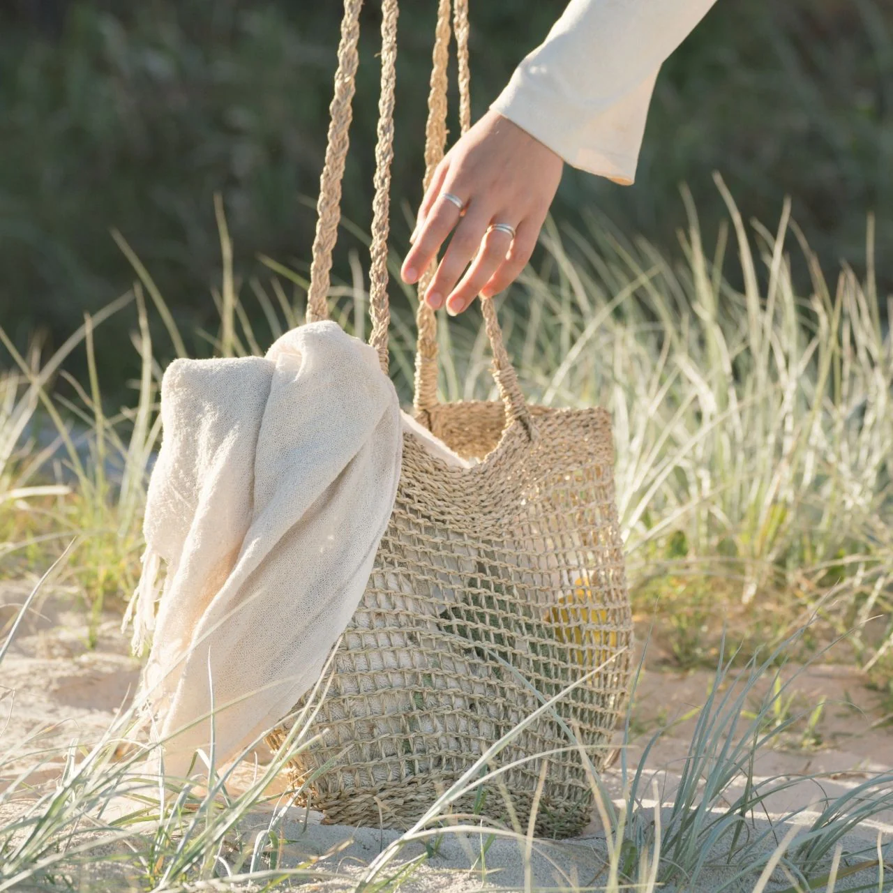 WILL + BEAR - OTIS STRAW | BEACH TOTE BAG