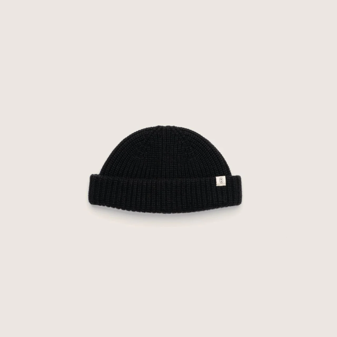 WILL + BEAR - TOBY FISHERMAN BEANIE [CLR:BLACK]