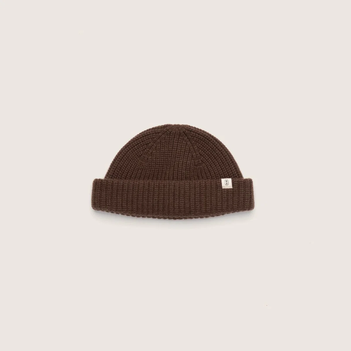 WILL + BEAR - TOBY FISHERMAN BEANIE [CLR:BROWN]