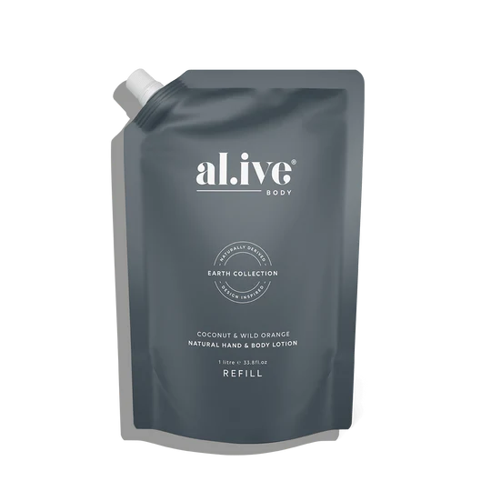 AL.IVE BODY - COCONUT & WILD ORANGE HAND AND BODY LOTION REFILL