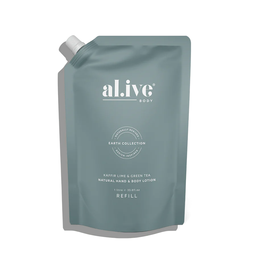 AL.IVE BODY - KAFFIR LIME & GREEN TEA HAND & BODY LOTION REFILL